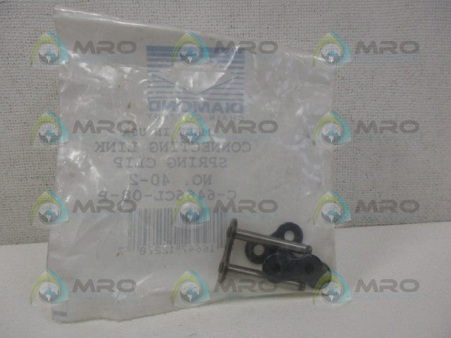 DIAMOND C-6466CL-08-P SPRING CLIP CONNECTOR  *NEW IN FACTORY BAG*