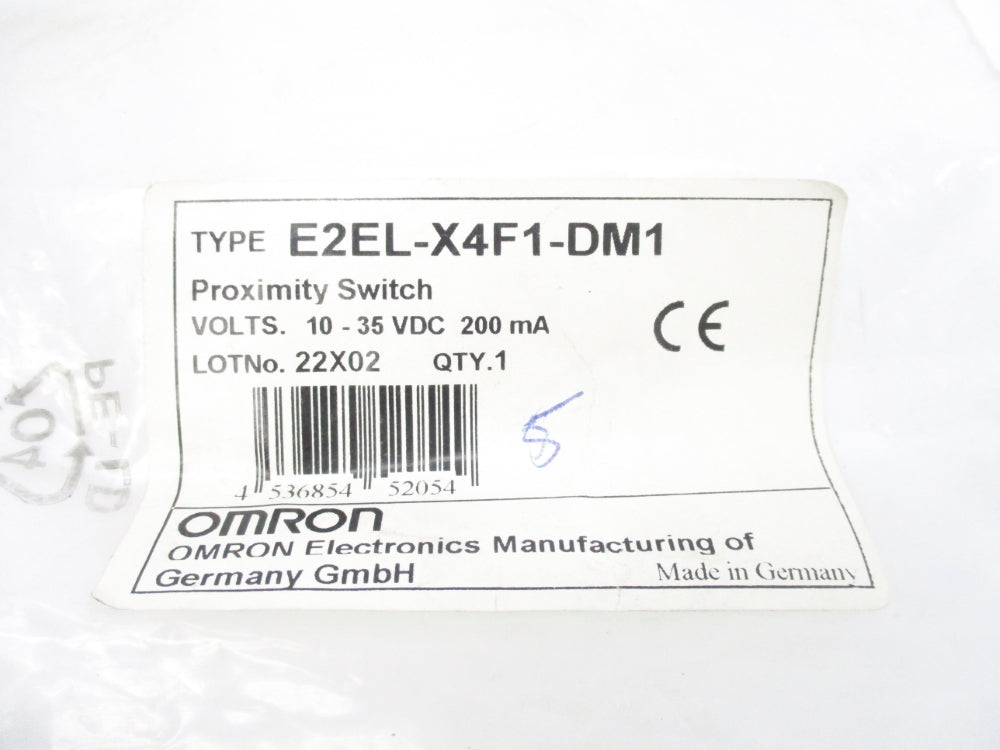 OMRON E2EL-X4F1-DM1 NSMP