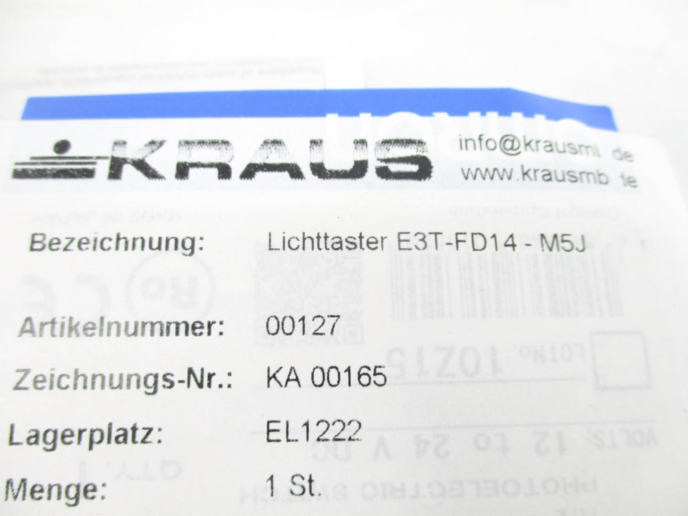 KRAUS E3T-FD14-M5J NSMP