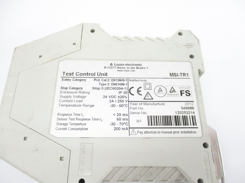 LEUZE ELECTRONIC MSI-TR1 549988 UNMP