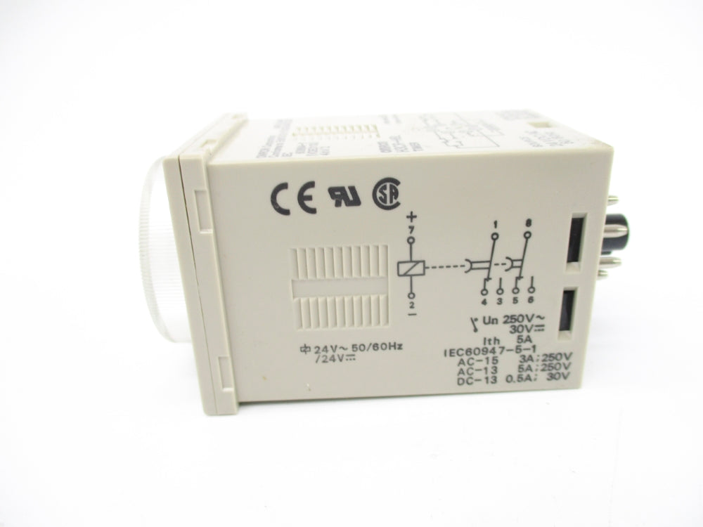 OMRON H3CR-H8L 24VDC/AC 0.05M-12M NSNP