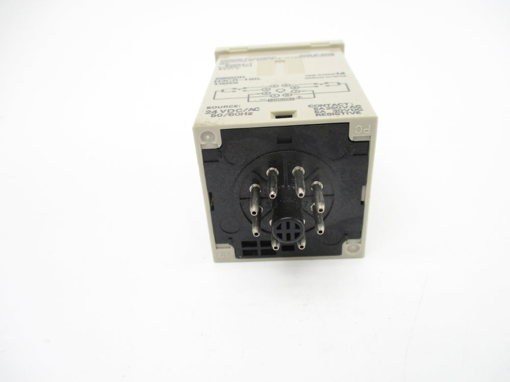 OMRON H3CR-H8L 24VDC/AC 0.05M-12M NSNP