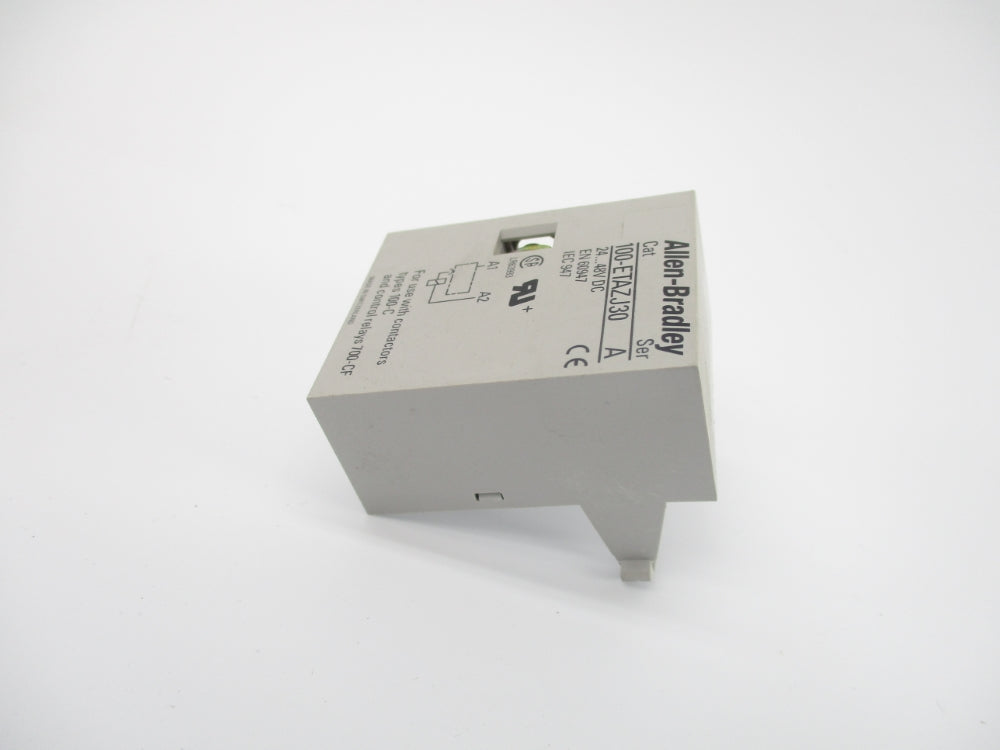 ALLEN BRADLEY 100-ETAZJ30 SER. A 1-30S 24-48VDC NSNP