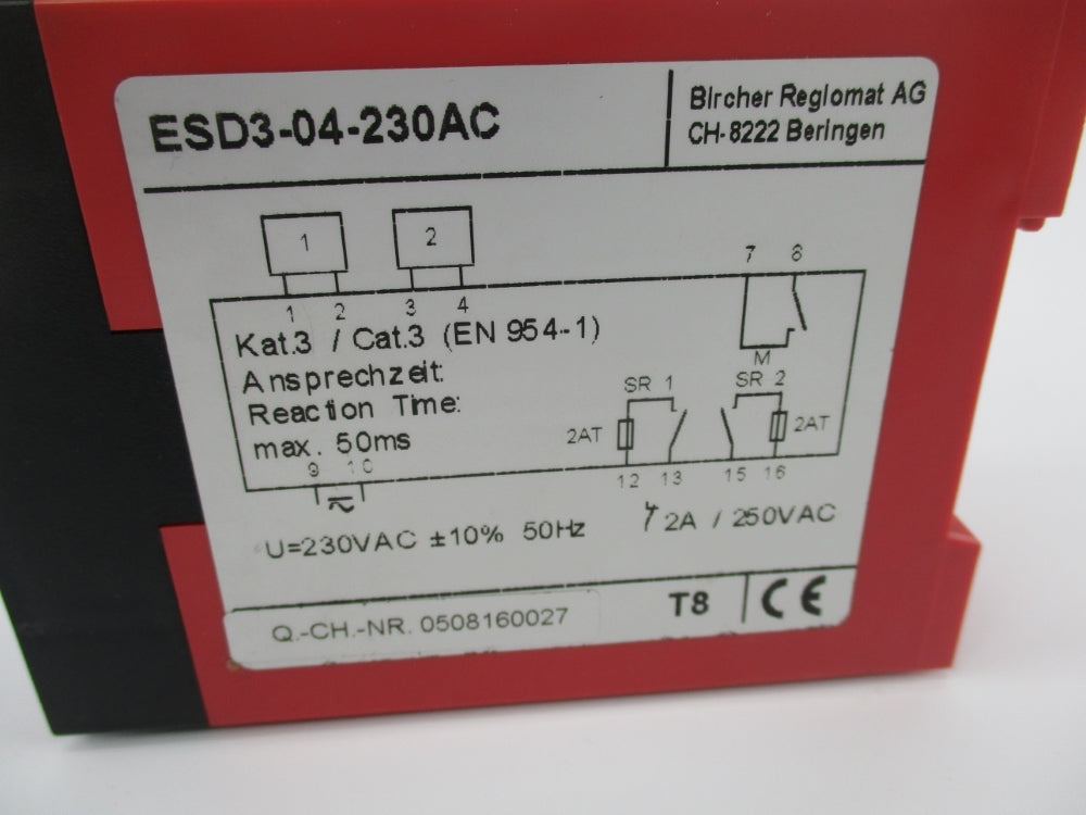 BIRCHER ESD3-04-230AC 230VAC 2A UNMP