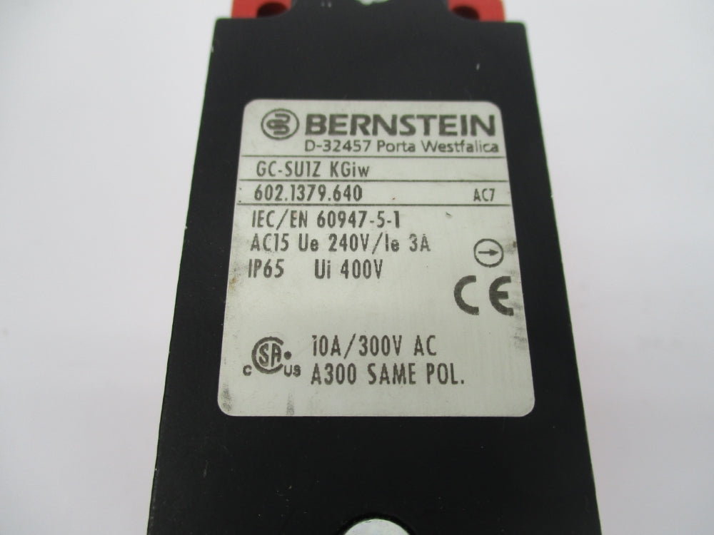 BERNSTEIN GC-SU1ZKGIW 602-1379.640 400V 3A  NSNP