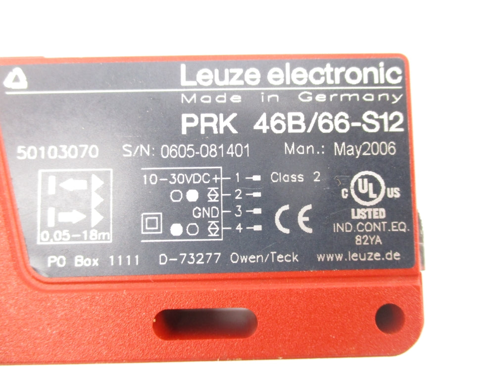 LEUZE PRK46B/66-S12 NSNP