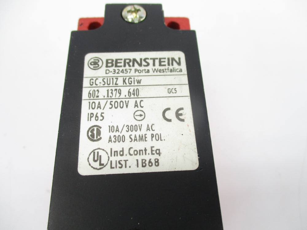 BERNSTEIN GC-SU1ZKGIW 602.1379.640 500VAC 10A NSNP