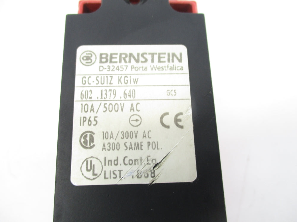 BERNSTEIN GC-SU1ZKGIW 602.1379.640 500VAC 10A UNMP