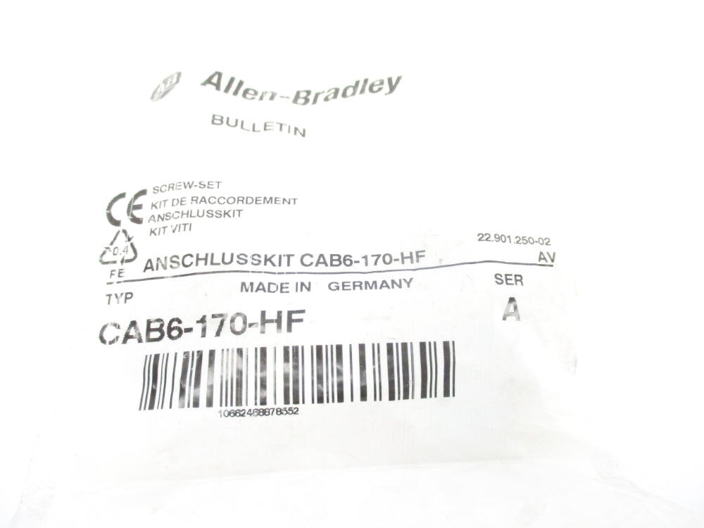 INDUSTRIAL SPARE PART CAB6-170-HF SER. A NSMP