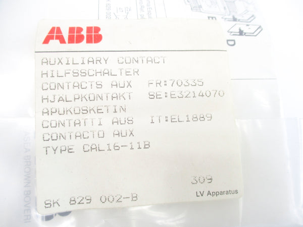 ABB CAL16-11B NSMP