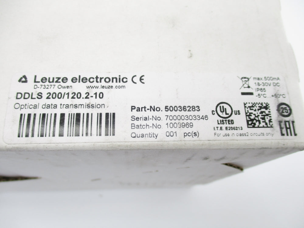 LEUZE DDLS200/120.2-10 50036283 NSMP