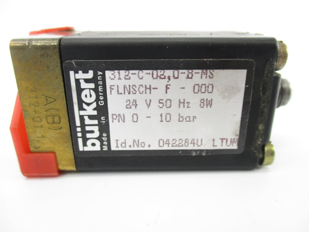 BURKERT 312-C-02,0-B-MS-FLNSCH-F-000 24V UNMP
