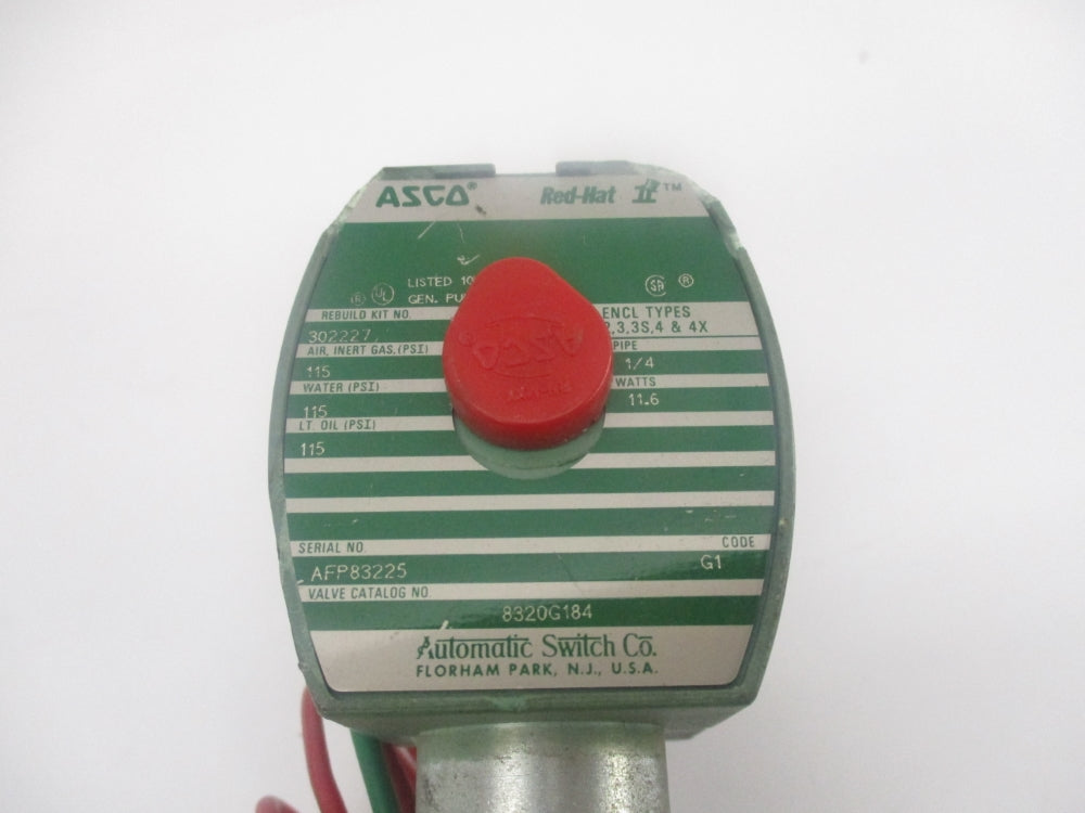 ASCO 8320G184 24/DC 115PSI UNMP