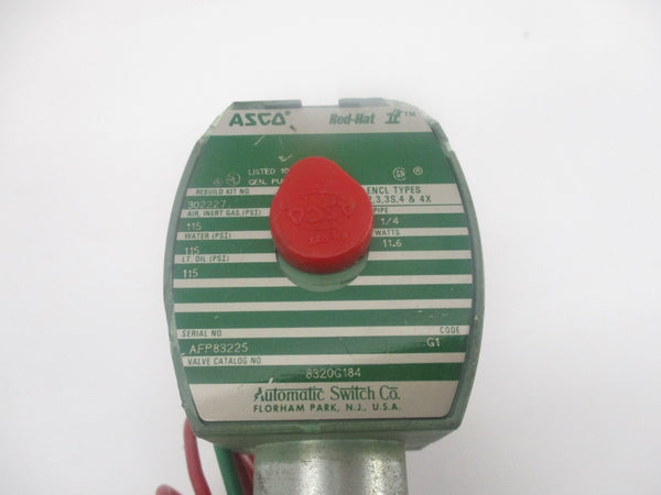 ASCO 8320G184 24/DC 115PSI UNMP