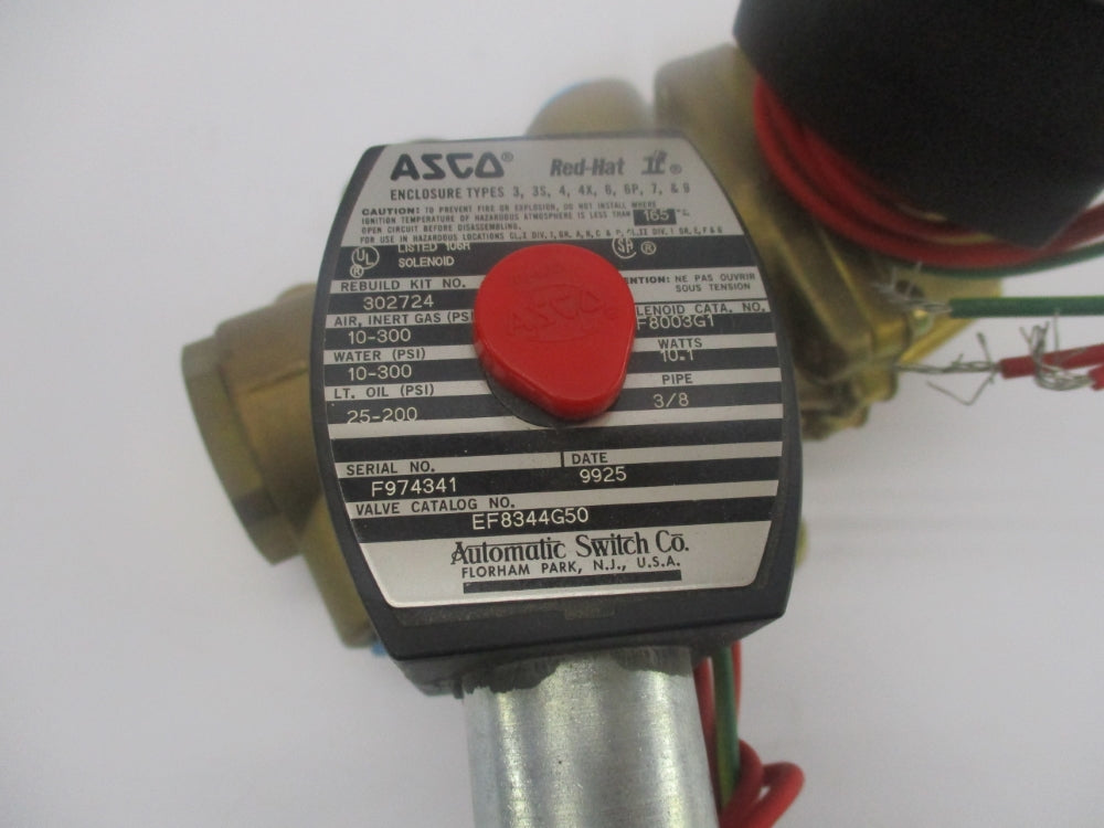 ASCO EF8344G50 110/120V 10-300PSI UNMP