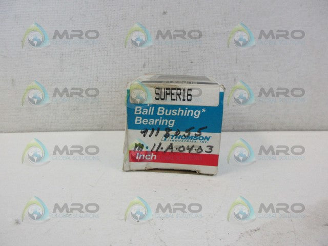 THOMSON SUPER16 SUPER BALL BUSHING *NEW IN BOX*