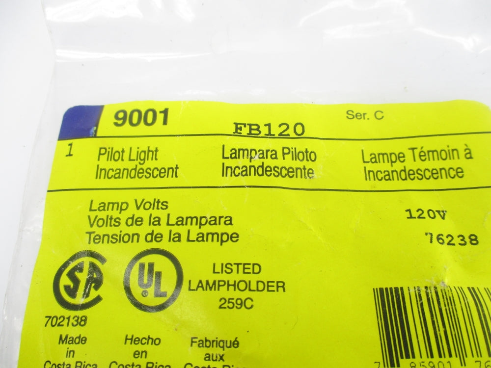 SQUARE D 9001FB120 SER. C NSMP