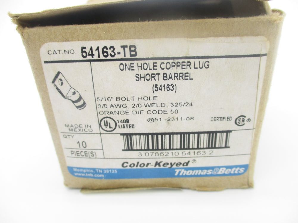THOMAS & BETTS 54163-TB (PKG OF 10) NSMP