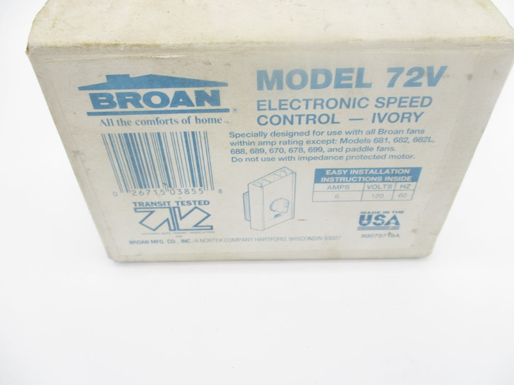 BROAN 72V NSMP