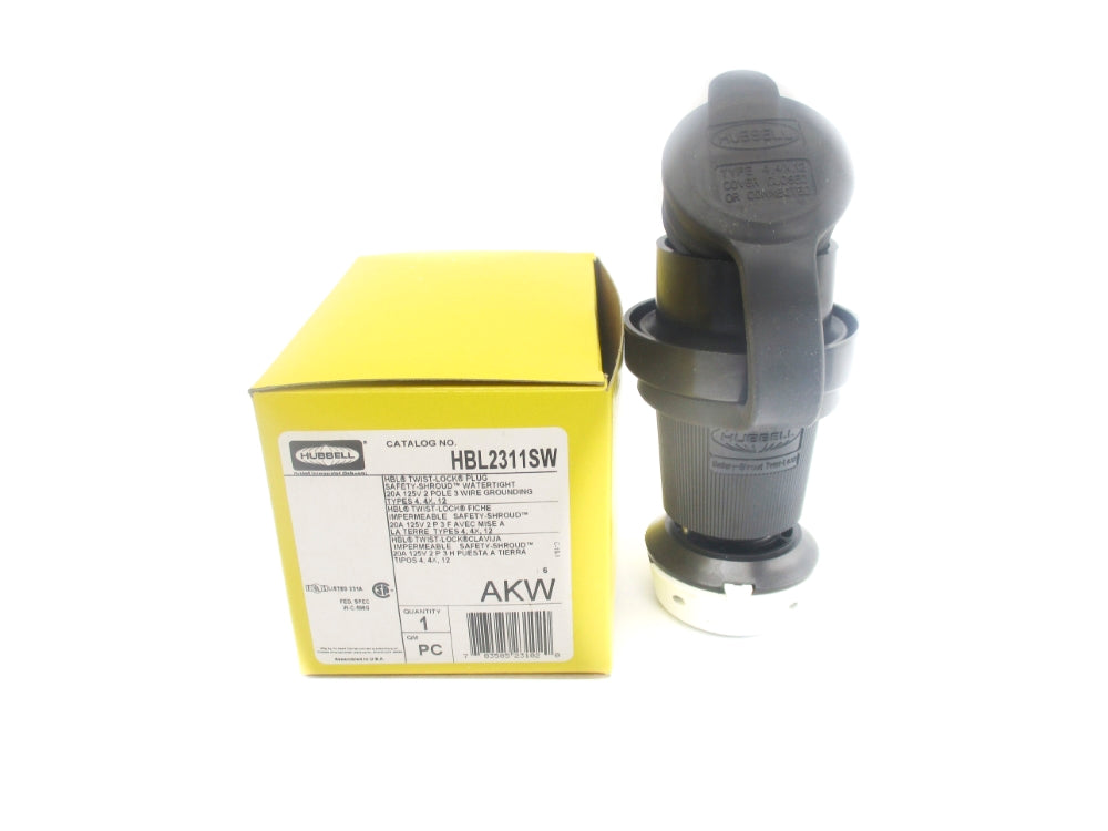 HUBBELL HBL2311SW 125V 20A NSMP