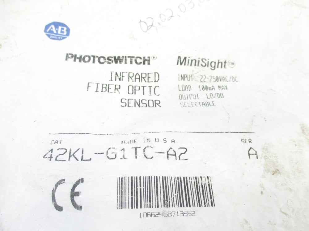 ALLEN BRADLEY 42KL-G1TC-A2 SER. A NSMP