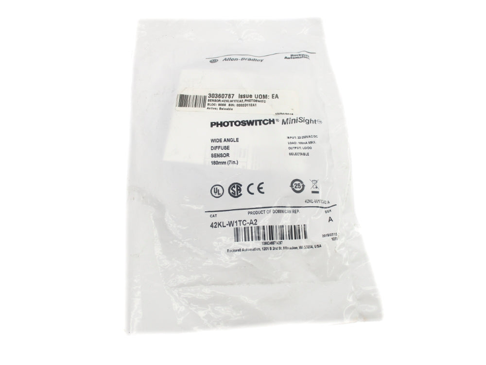 ALLEN BRADLEY 42KL-W1TC-A2 SER. A NSMP