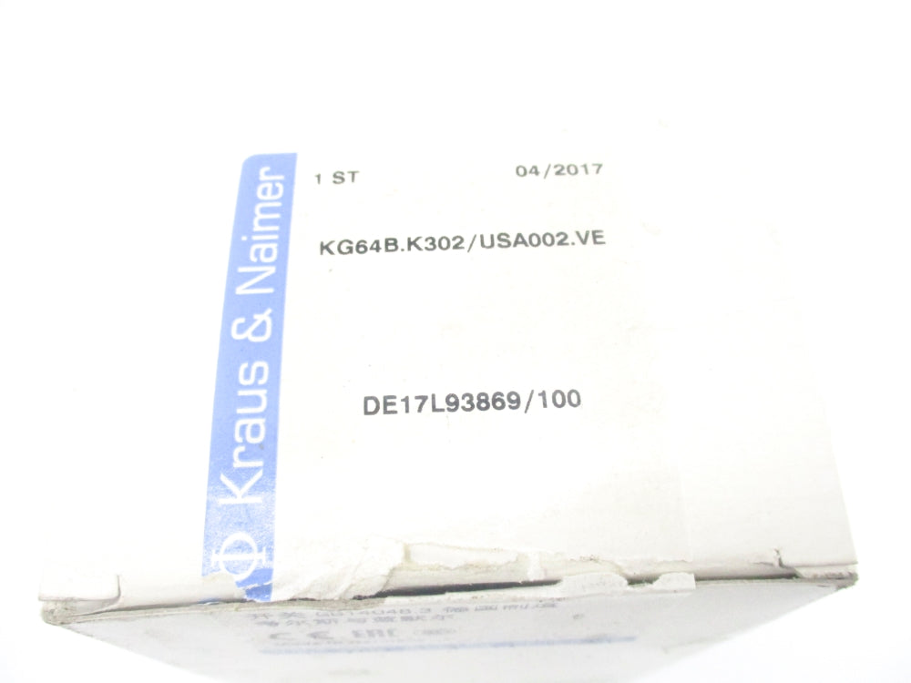 KRAUS&NAIMER KG64B.K302/USA002.VE NSMP