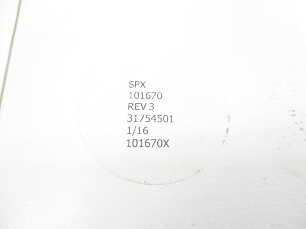 SPX 101670 NSMP