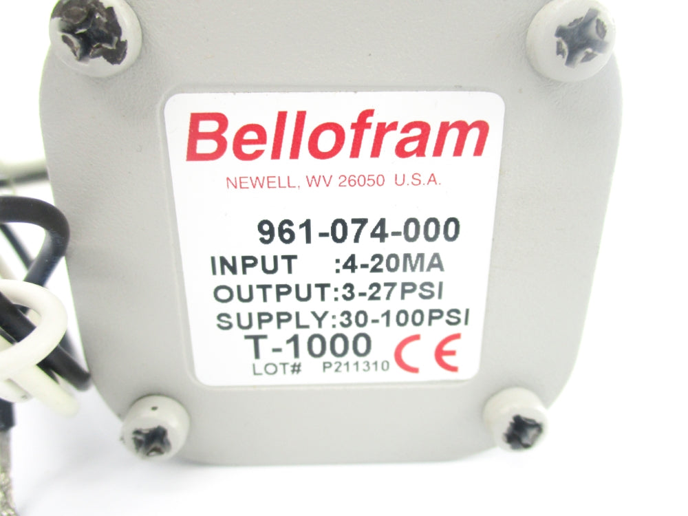 BELLOFRAM 961-074-000 3-27PSI NSNP
