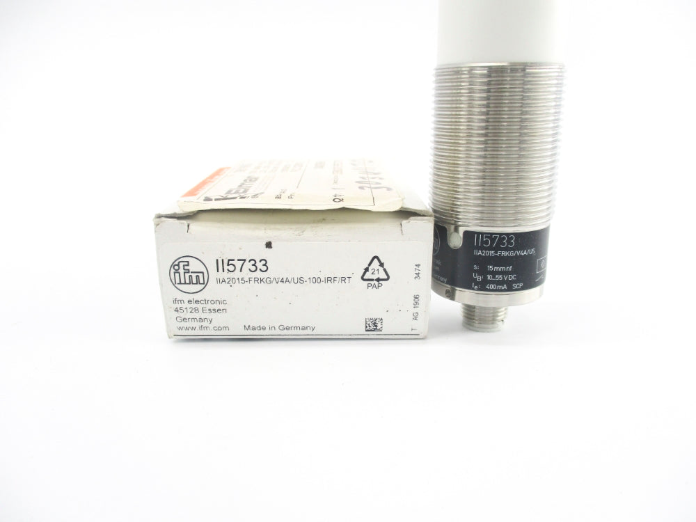 IFM EFECTOR II5733 IIA2015-FRKG/V4A/US-100-IRF/RT NSMP