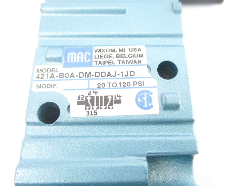 MAC 421A-B0A-DM-DDAJ-1JD 24VDC 20-120PSI NSNP