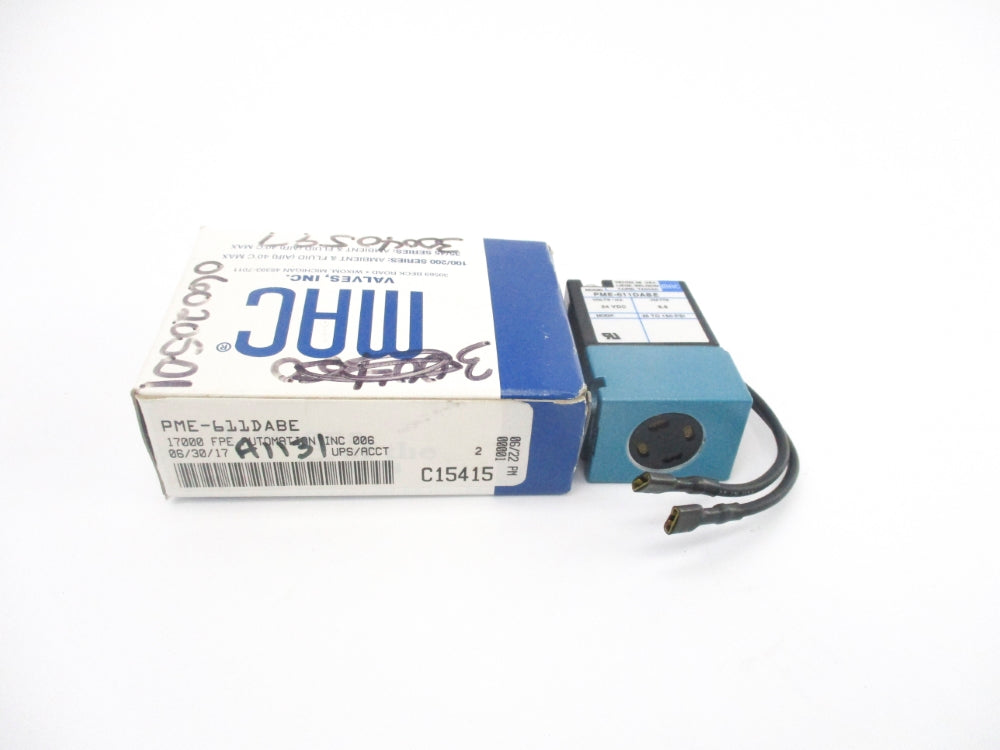 MAC PME-611DABE 24VDC 25-150PSI NSMP