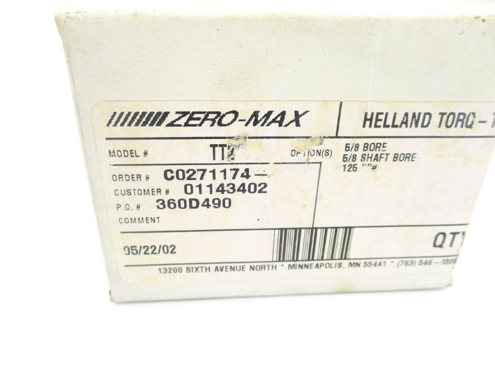 ZERO-MAX TT2 NSMP
