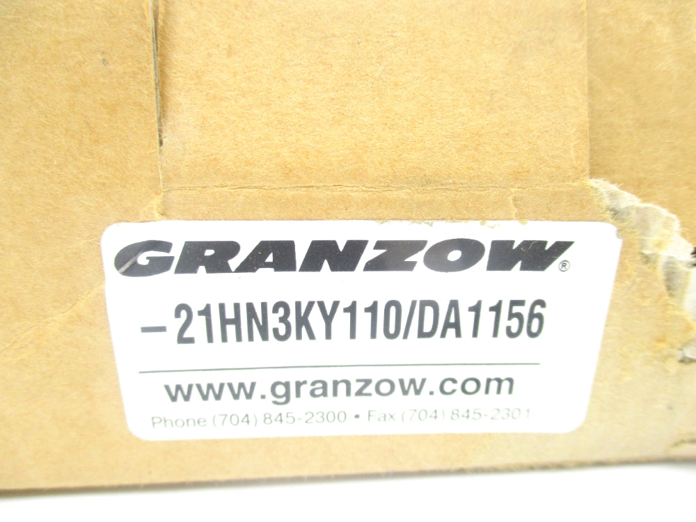 GRANZOW 21HN3KY110/DA1156 110-120V 0-200PSIG NSMP