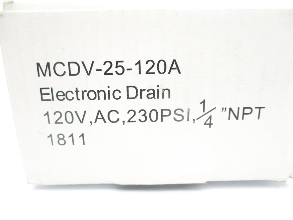 JUPITER PNEUMATICS MCDV-25-120A 110-120VAC 230PSI NSMP