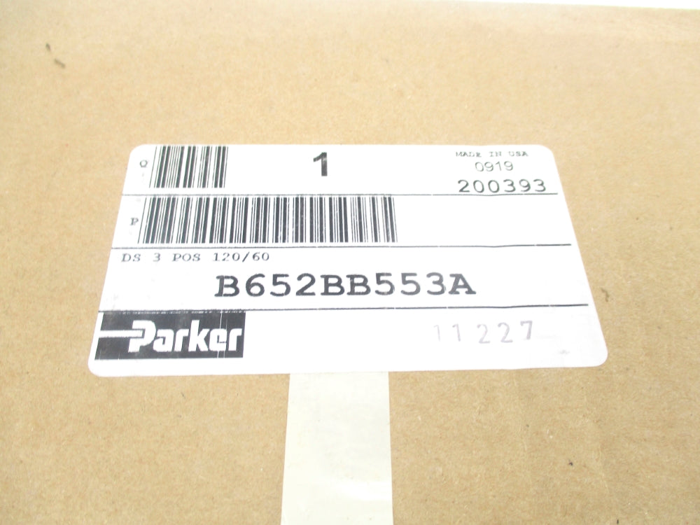 PARKER B652BB553A 120V 145PSI NSMP