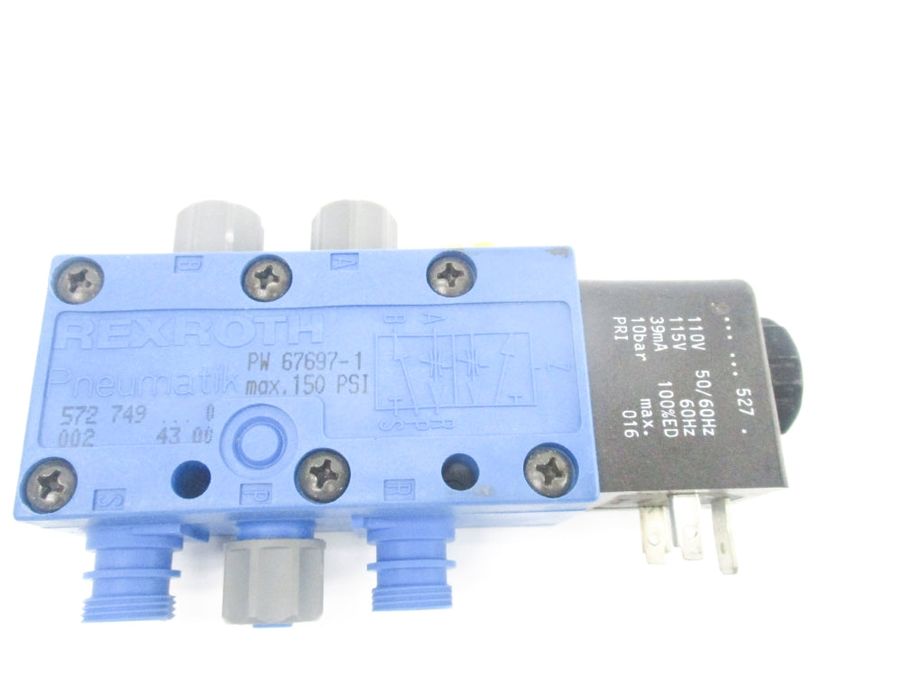 REXROTH PW67697-1 572749.0 110/115V 150PSI UNMP