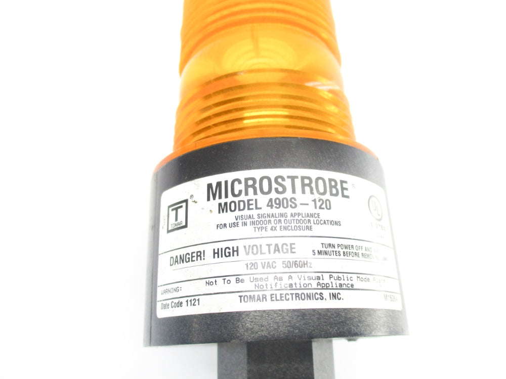 TOMAR 490S-120 (AMBER) 120VAC (AS PICTURED) NSNP