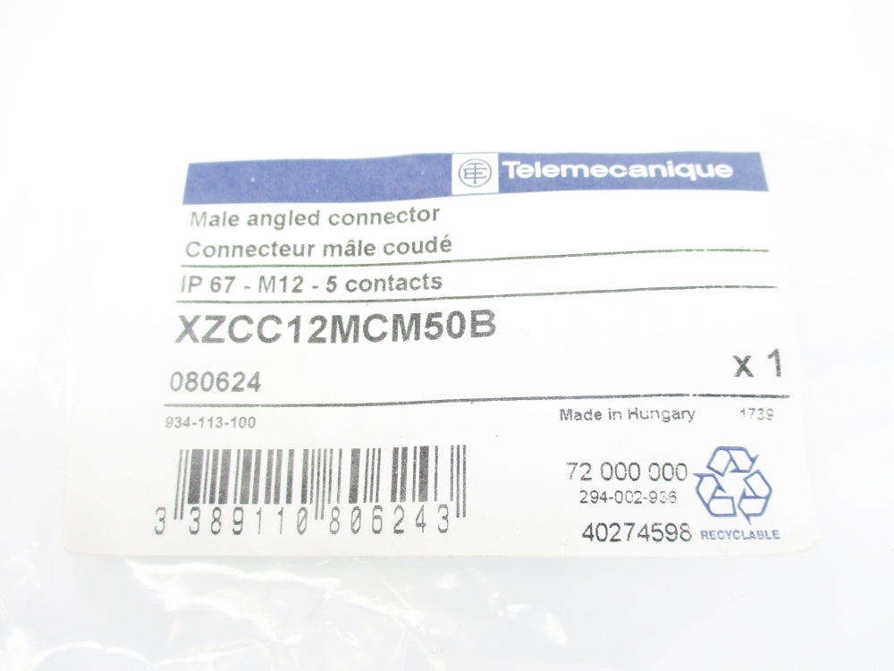 TELEMECANIQUE XZCC12MCM50B NSMP