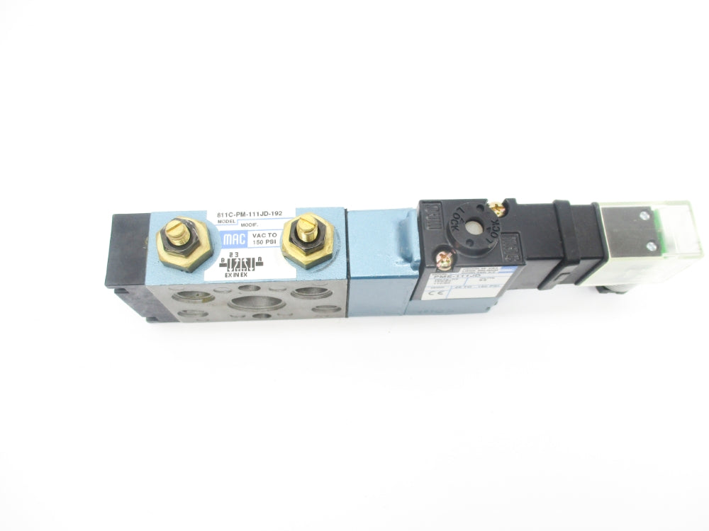 MAC 811C-PM-111JD-192 110/120V 25-150PSI NSMP