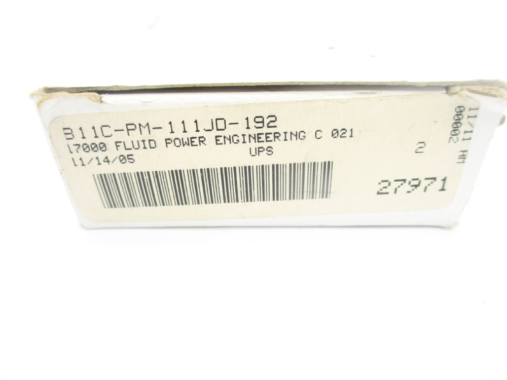 MAC 811C-PM-111JD-192 110/120V 25-150PSI NSMP