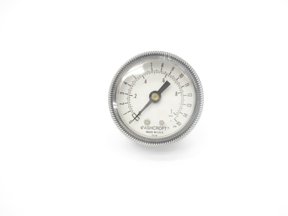 ASHCROFT 713-01 0-15PSI NSNP