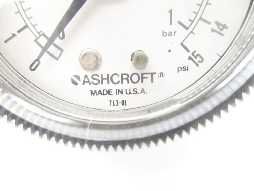 ASHCROFT 713-01 0-15PSI NSNP