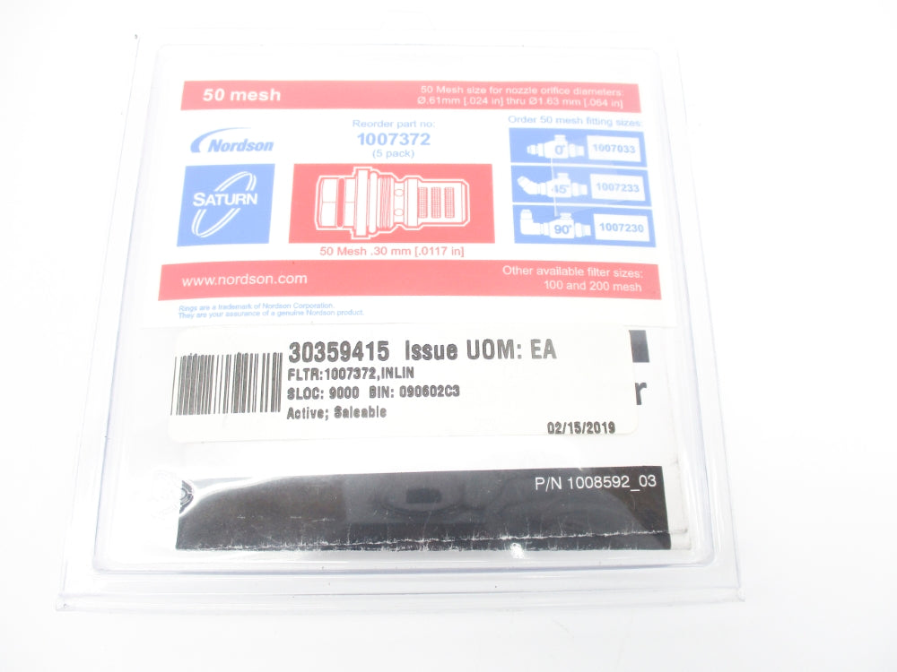 INDUSTRIAL SPARE PART 1007372 (PGK OF 5) NSMP