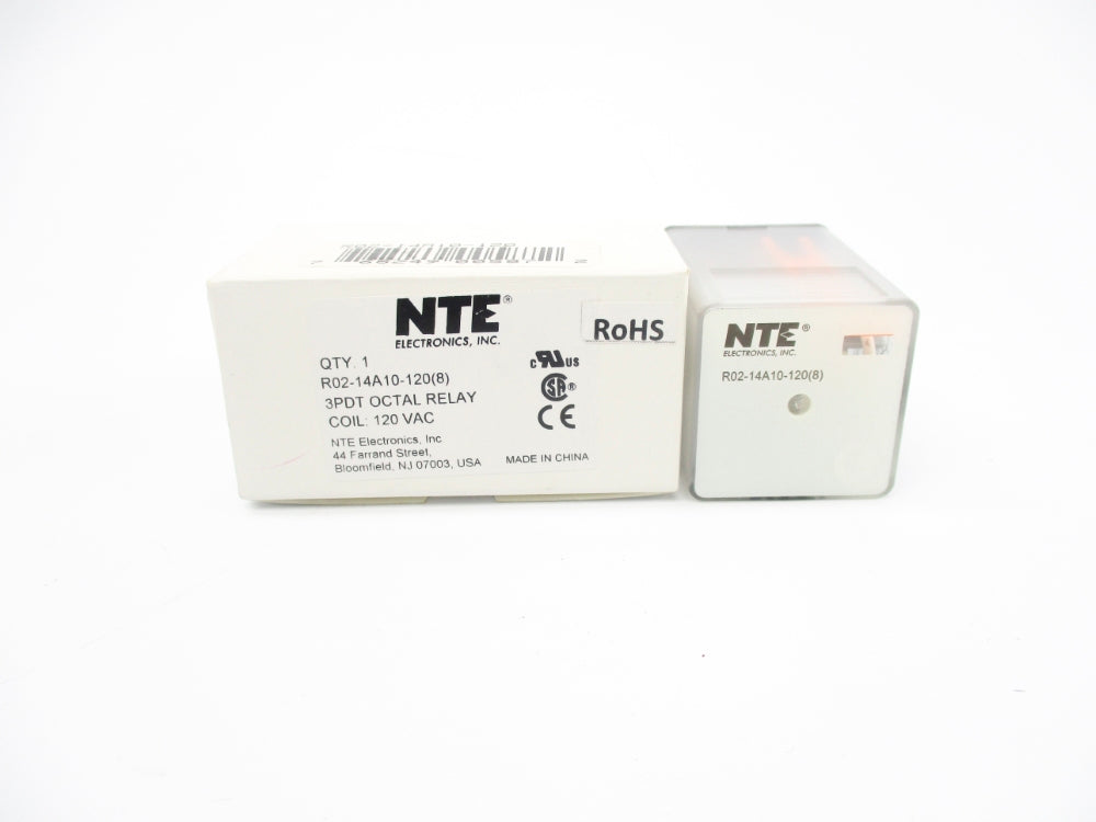 NTE R02-14A10-120(8) 120VAC 10A NSMP