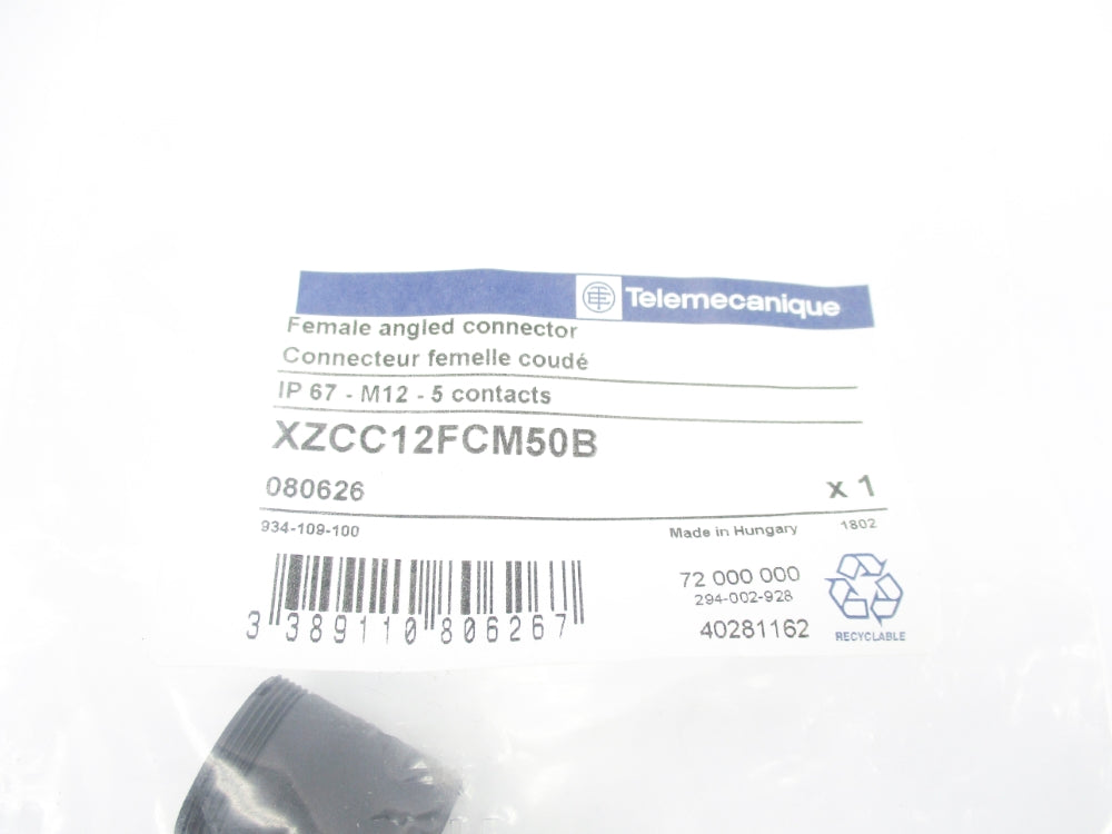 TELEMECANIQUE XZCC12FCM50B NSMP