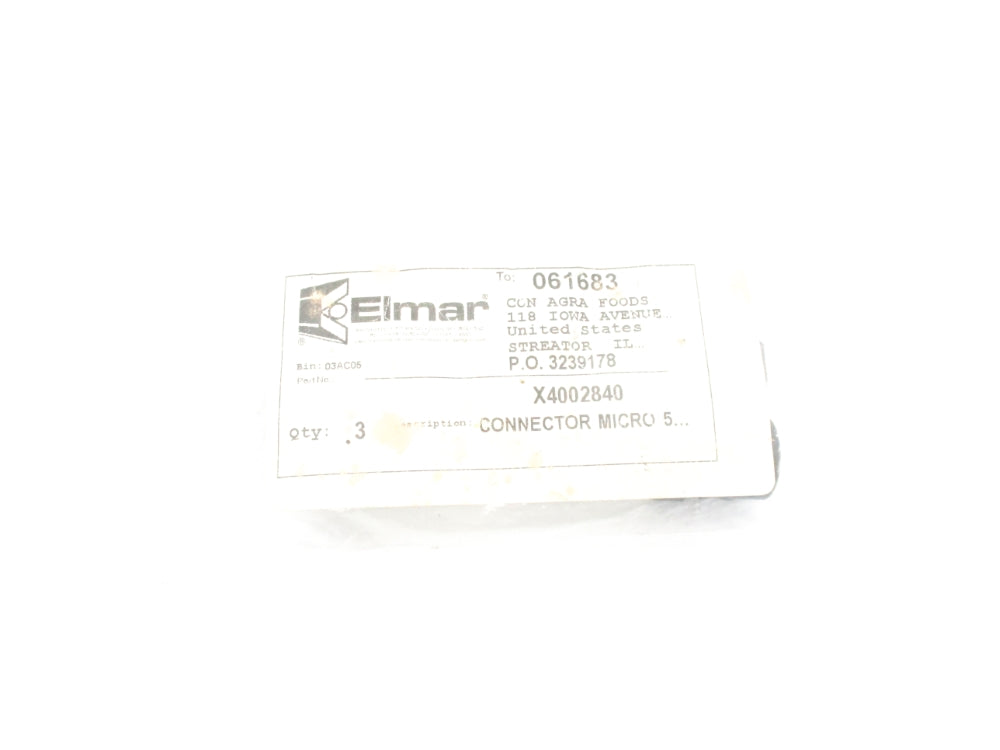 ELMAR X4002840 (PKG OF 3) NSMP