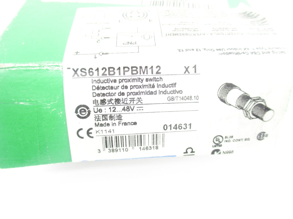 SCHNEIDER ELECTRIC XS612B1PBM12 NSMP
