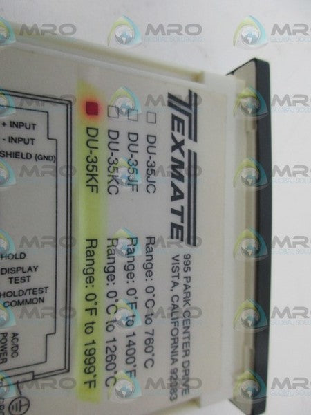 TEXMATE DU-35KF PANEL METER  NSMP