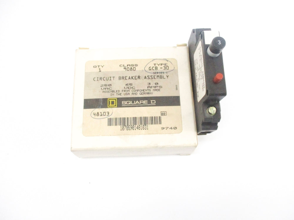 SQUARE D 9080GCB30 SER. C NSMP